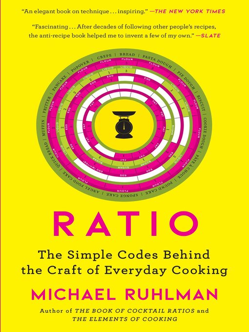 Title details for Ratio by Michael Ruhlman - Available